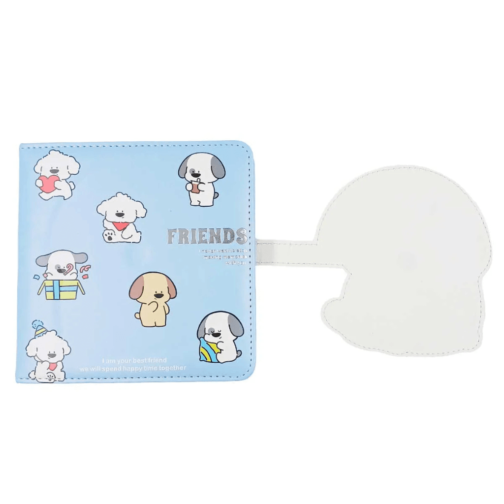 Mini Caderno LUXO c/ Fechamento Happy Doggy - IMPORTADO - UND