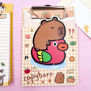 Mini Prancheta Bloco de Notas Capivara