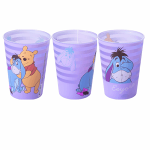Copo Ursinho Pooh e Amigos Sortido 320 ml - PLASÚTIL - UND