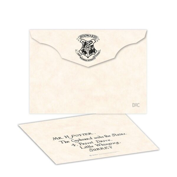 Conjunto Pasta Catálogo e Papel de Carta Harry Potter - DAC