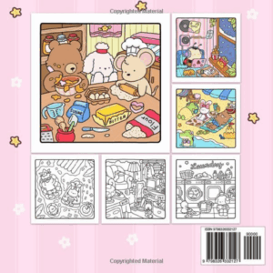 Livro de Colorir Cozy Friends Coco Wyo ORIGINAL