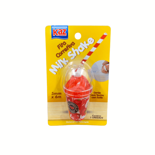 Fita Corretiva MilkShake 5mmx6m KAZ - BLISTER