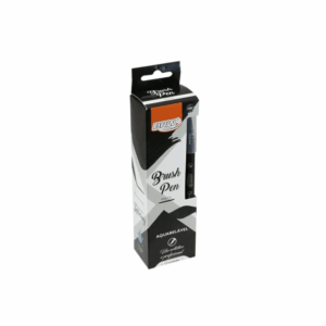 Marcador Brush Pen Preto BRW