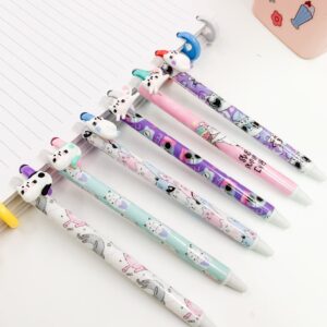 Caneta Clic Apagável Gatinho Meow - PACOTE 4 UND
