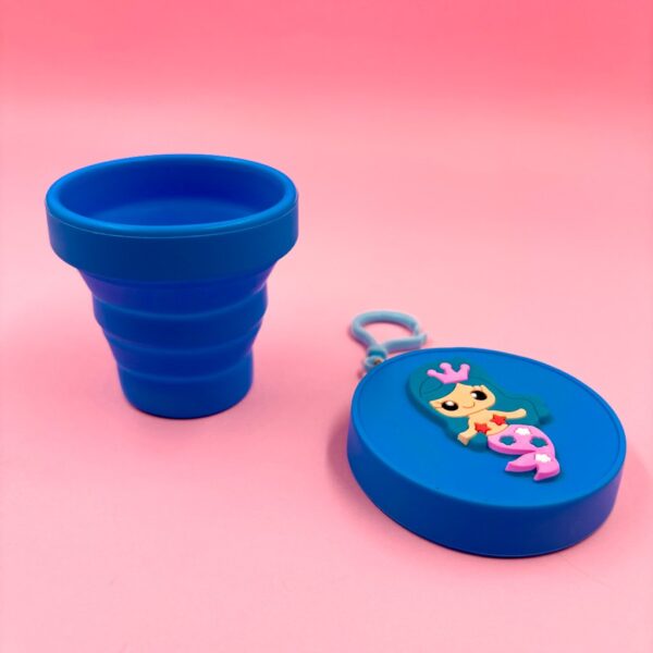 Copo Retrátil Silicone - Pacote 3 Und