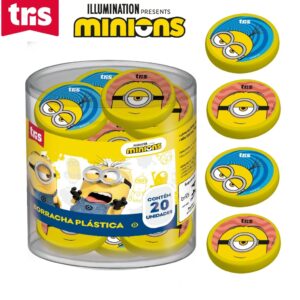 Borracha Top Minions TRIS - Kit 4 Und