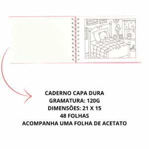 Combo Perfect BOBBIE GOODS - ECOBAG + LIVRO DE COLORIR + 6 CANETAS TOUCH