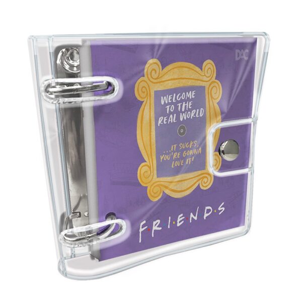 Refil folhas para Mini Fichário Friends PVC Cristal DAC
