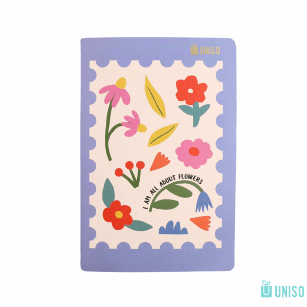 Caderno A5 Brochura SEM PAUTA Enjoy Now 13,5x 20,5cm 32fls - UNISO - UND
