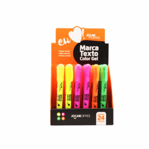Marca Texto Color Gel Sortido - JOCAR OFFICE - UND