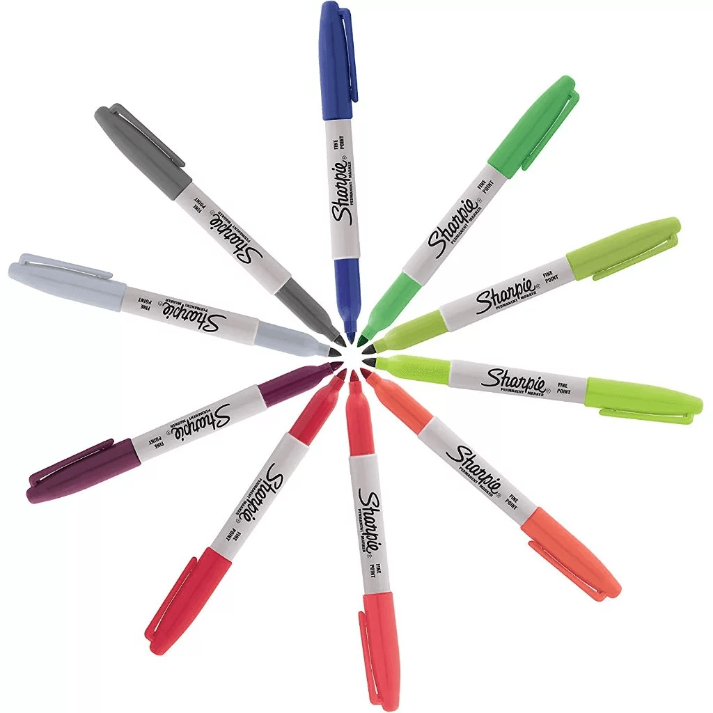 Marcador Permanente Cosmic SHARPIE - Blister 4 Und