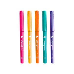 Caneta Esferográfica 0.7mm Rebecca Bonbon 5 Cores - SKYPAPER - BLISTER