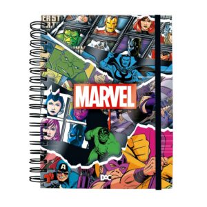 Caderno Smart Universitário 10 Matérias Marvel DAC