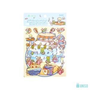 Adesivo Cenário 3D Terra dos Sonhos 3 Peças 12,5x15cm - UNISO - UND