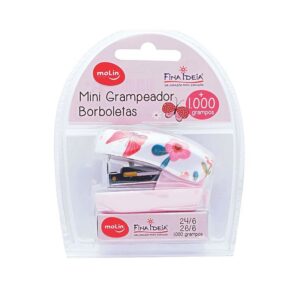Mini Grampeador Borboletas MOLIN - BLISTER