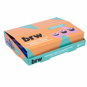 Apontador Duplo c/ Depósito Retrátil - BRW - UND