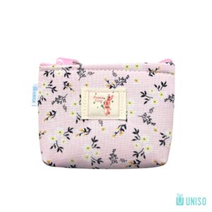 Bolsinha Porta Moedas Retangular Flor 6x15x3cm - UNISO - UND