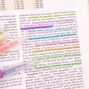 Marca Texto Neon 2 Pontas Astronauta - Blister 6 Und