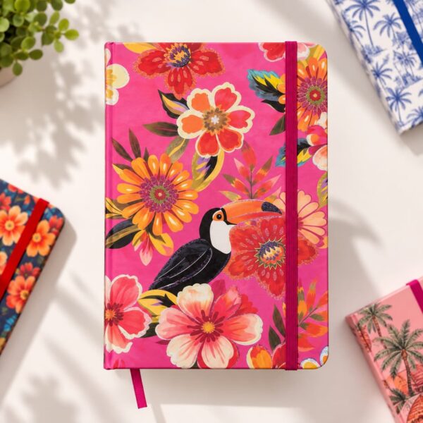 Caderno Diário Brisa de Verão 13,7x20,3cm 80 Fls - IMPORTADO - UND