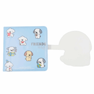 Mini Caderno LUXO c/ Fechamento Happy Doggy - IMPORTADO - UND