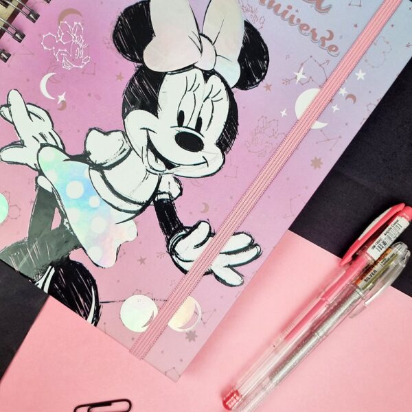 Caderno Smart Colegial 10 Matérias Disney Minnie DAC