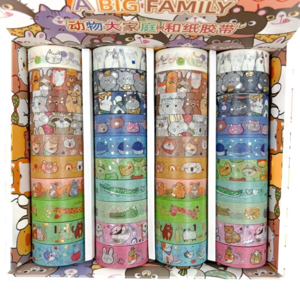 Washi tape bichinhos fofos