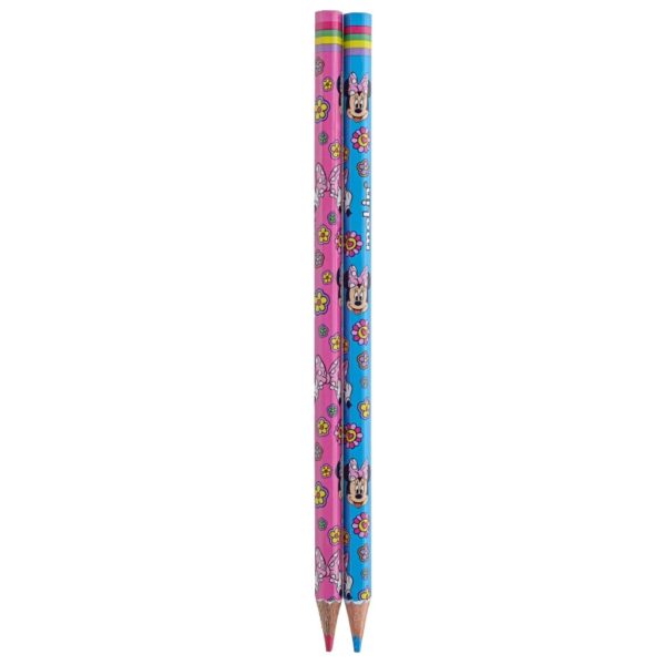 Lápis de Cor Minnie Mouse 12 Cores MOLIN - BLISTER
