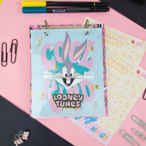 Mini ficheiro Vertical Looney Tunes com 2 opções de capa DAC