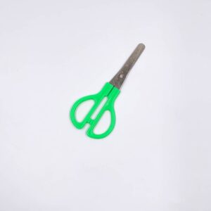 Tesoura Escolar Niquelada  13 cm KAZ - BLISTER c/ 12 UND