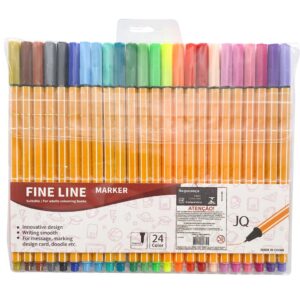 Caneta Fine Liner Marker 24 Cores - IMPORTADO - BLISTER