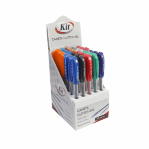 Caneta Gel Glitter 0.7mm - KIT OFICIAL - UND