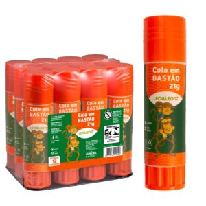 Cola Bastão 21 G - LEO E LEO - CX 12 UND