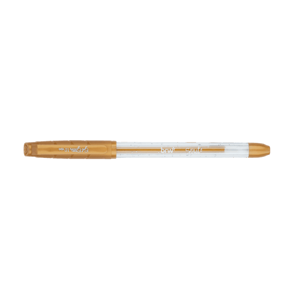 Caneta Esferográfica Gel Glitter 1.0mm Cores  - BRW - UND