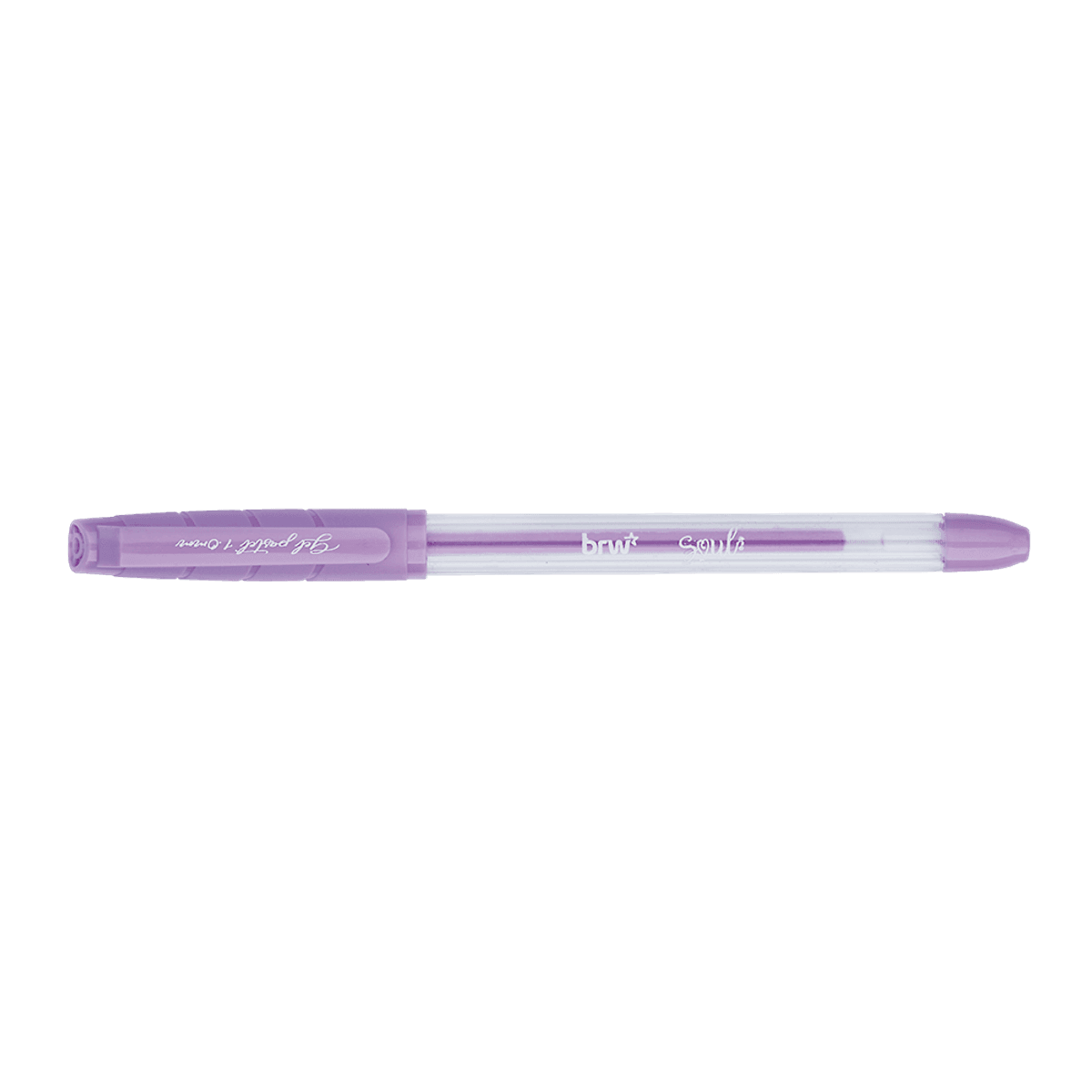 Caneta Esferográfica Gel Pastel 1.0mm - BRW - 6 UND
