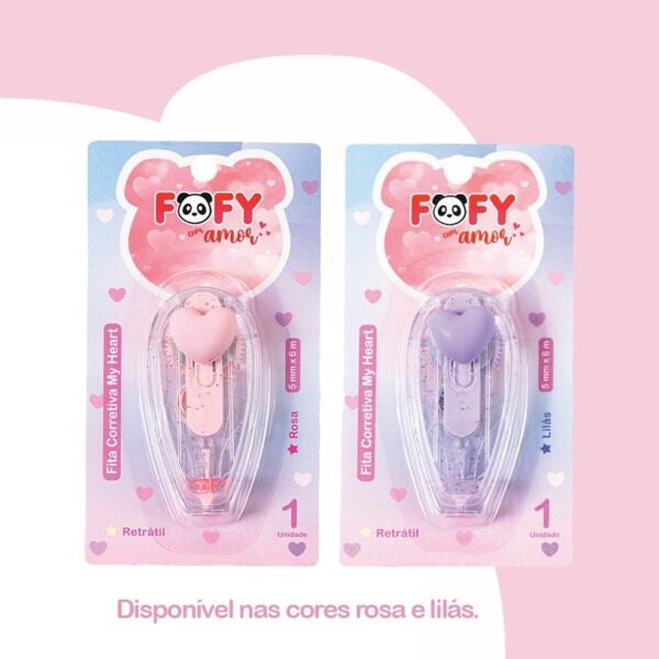 Fita Corretiva Com Amor FOFY - BLISTER