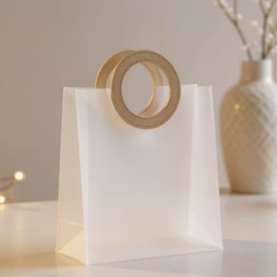 Embalagem Bolsa Transparente c/ Alça Argola 18,5 x 16x8cm - IMPORTADO - UND