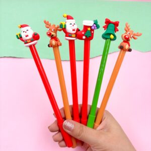 Caneta Fofa Feliz Natal - Pacote 6 Und