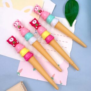 Caneta Ursinho Lotso Sorvetinho