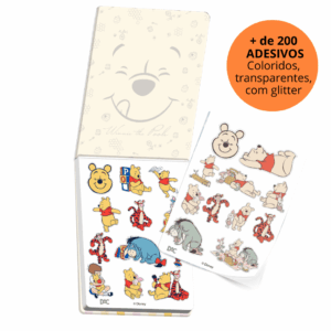 Caderno de Adesivos Ursinho Pooh - DAC
