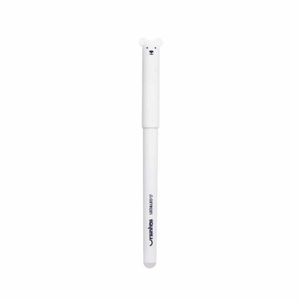 Caneta Apagável Gel 0.7mm Ursinhos Leo e Leo