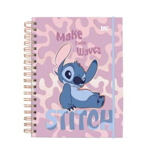 Caderno Smart Mini 10 Matérias Disney Stitch DAC