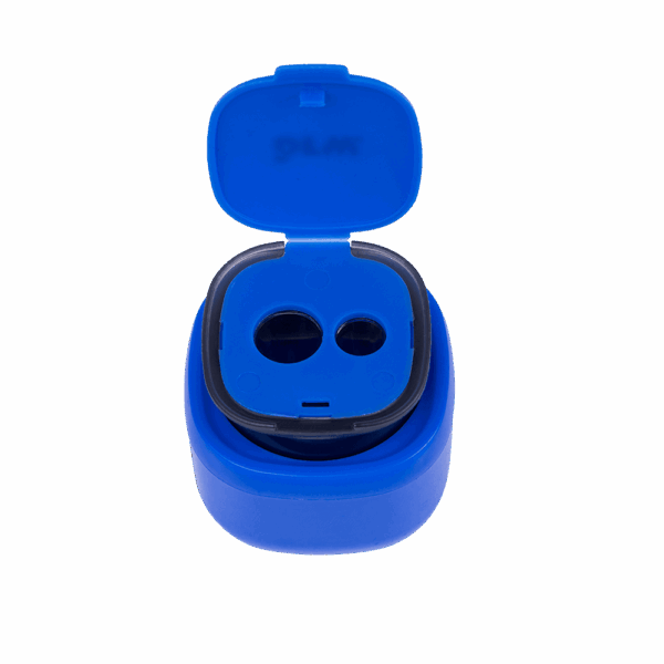 Apontador Duplo c/ Depósito Retrátil - BRW - UND