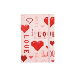 Caderno A7 Capa LOVE 7x10cm 80 Fls - SKYPAPER - UND
