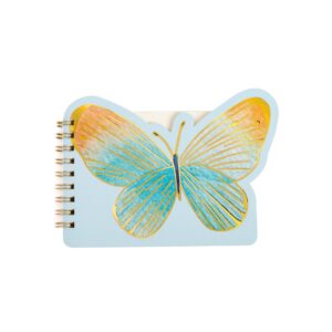 Caderneta Aramada Borboleta 14,8x10,3cm 60 Fls - SKYPAPER - UND