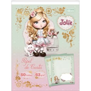 Caderno Colado Papel de Carta 50 fls JOLIE - TILIBRA - UND