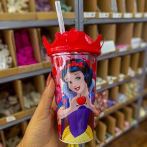 Copo Coroa Branca de Neve 500 ml - PLASÚTIL - UND
