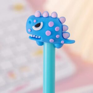 Caneta Fofa Dinossauro Angry - Pacote 6 Und