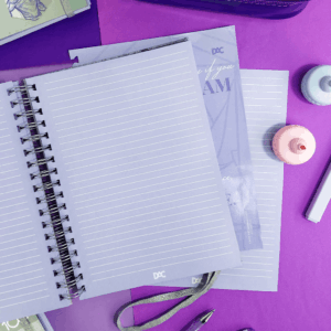 Refil Caderno Smart Universitário Lilás 48 Folhas DAC