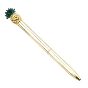 Caneta Premium Metálica Abacaxi