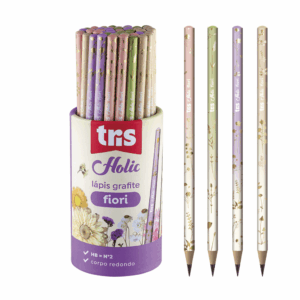 Lápis Grafite Fiori Holic Delicata - TRIS - POTE 48 UND